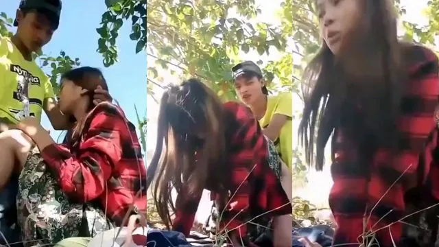 Bokep Indo ABG Mesum Main di Kebun Sama Pacar